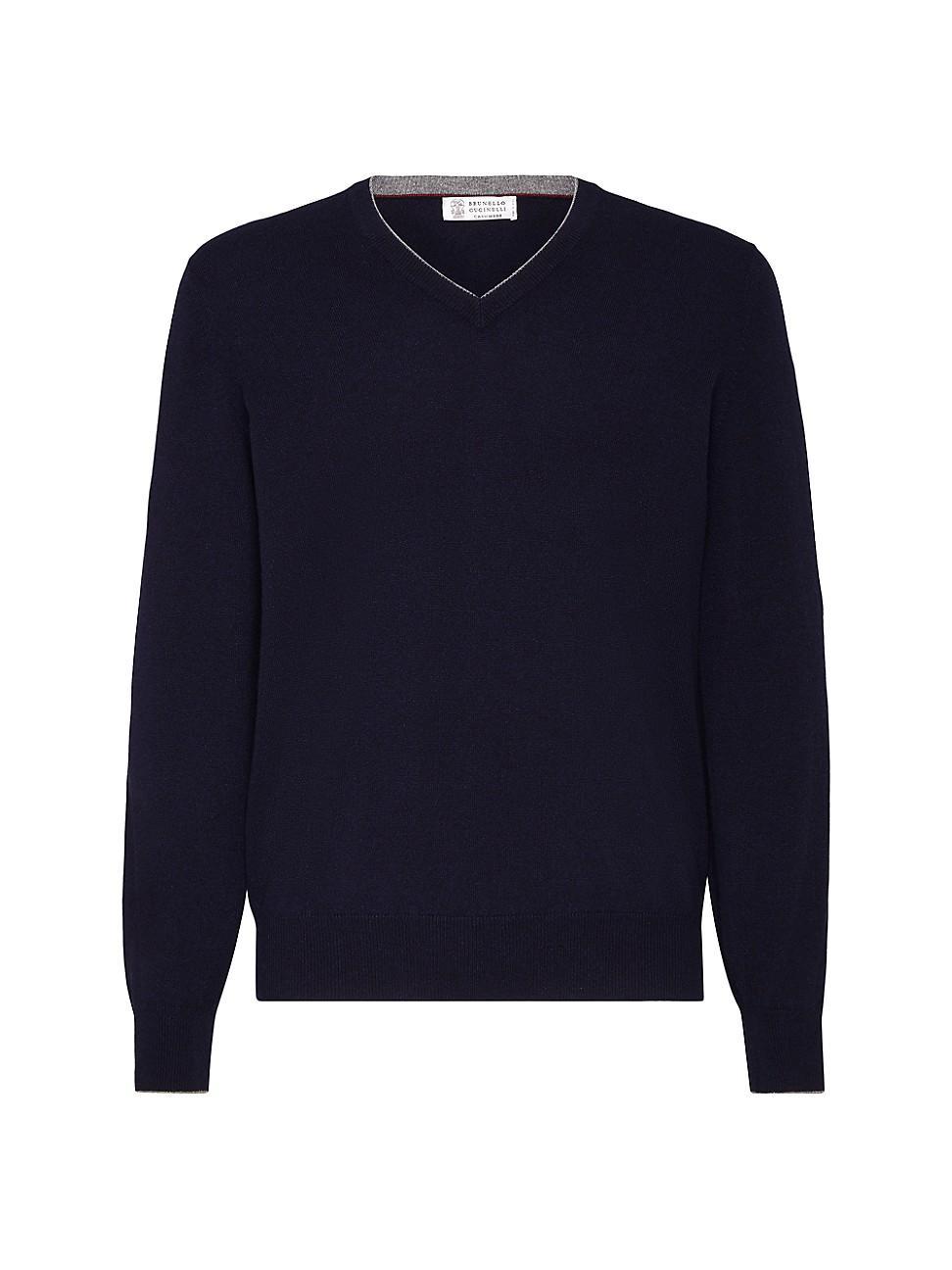 Mens Cashmere Sweater Product Image