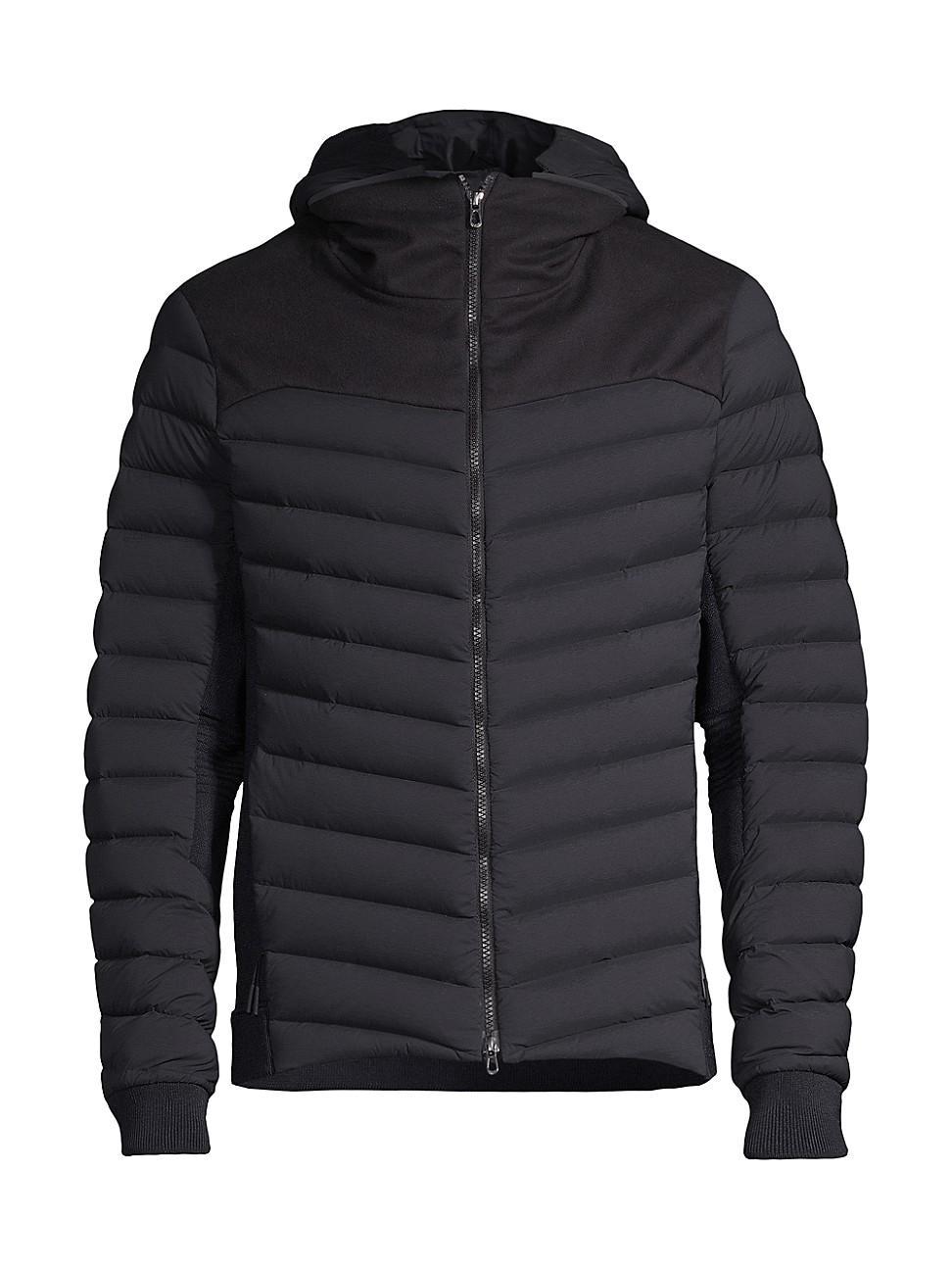 Mens Warmer Insulated Hooded Jacket Product Image