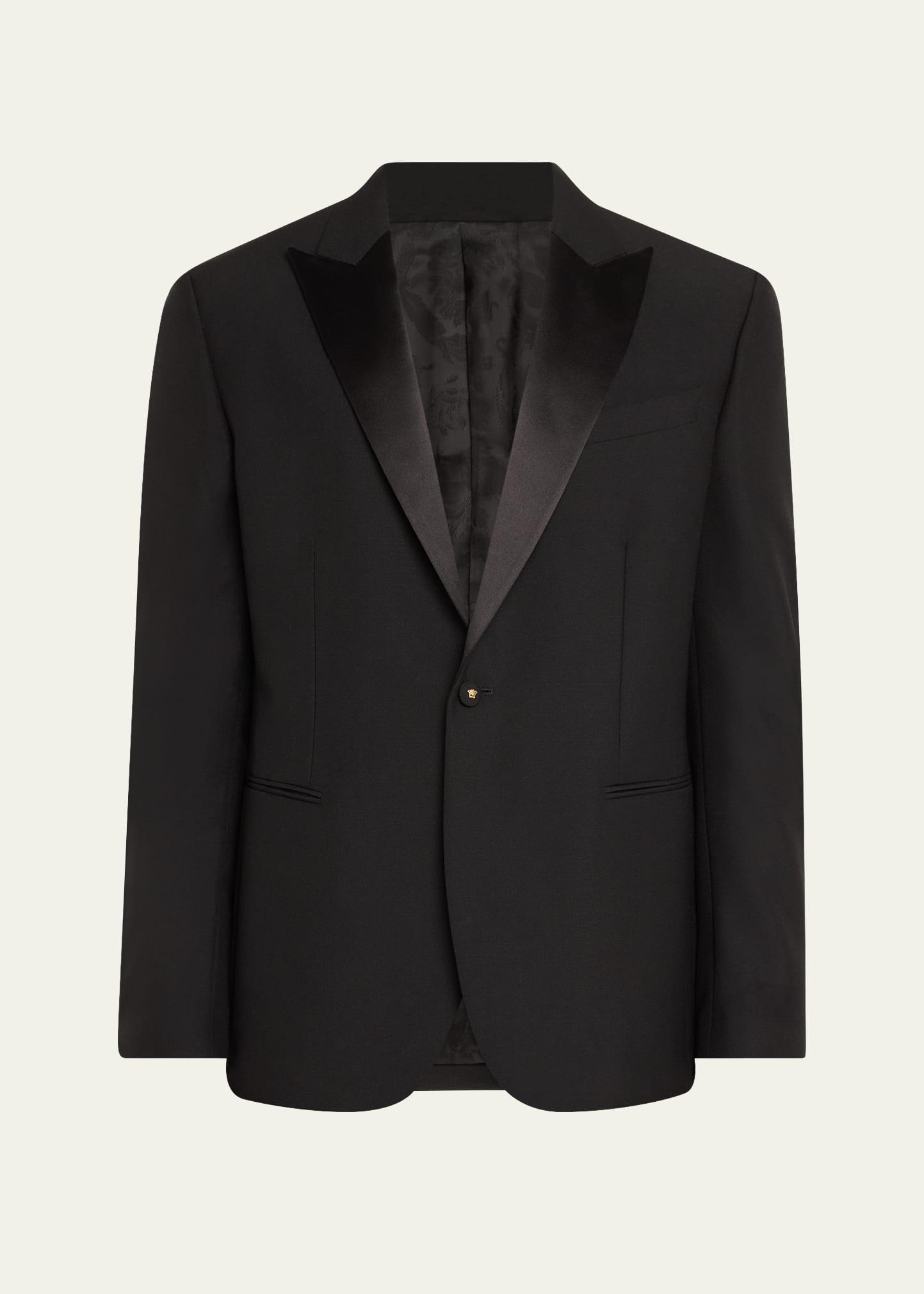 Mens Medusa Mohair-Blend Tuxedo Jacket Product Image