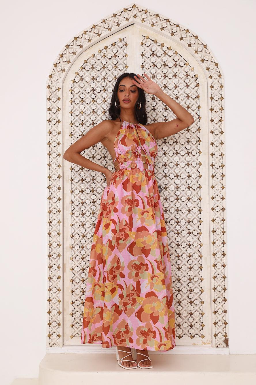 Make It Loud Maxi Dress Pink  Product Image