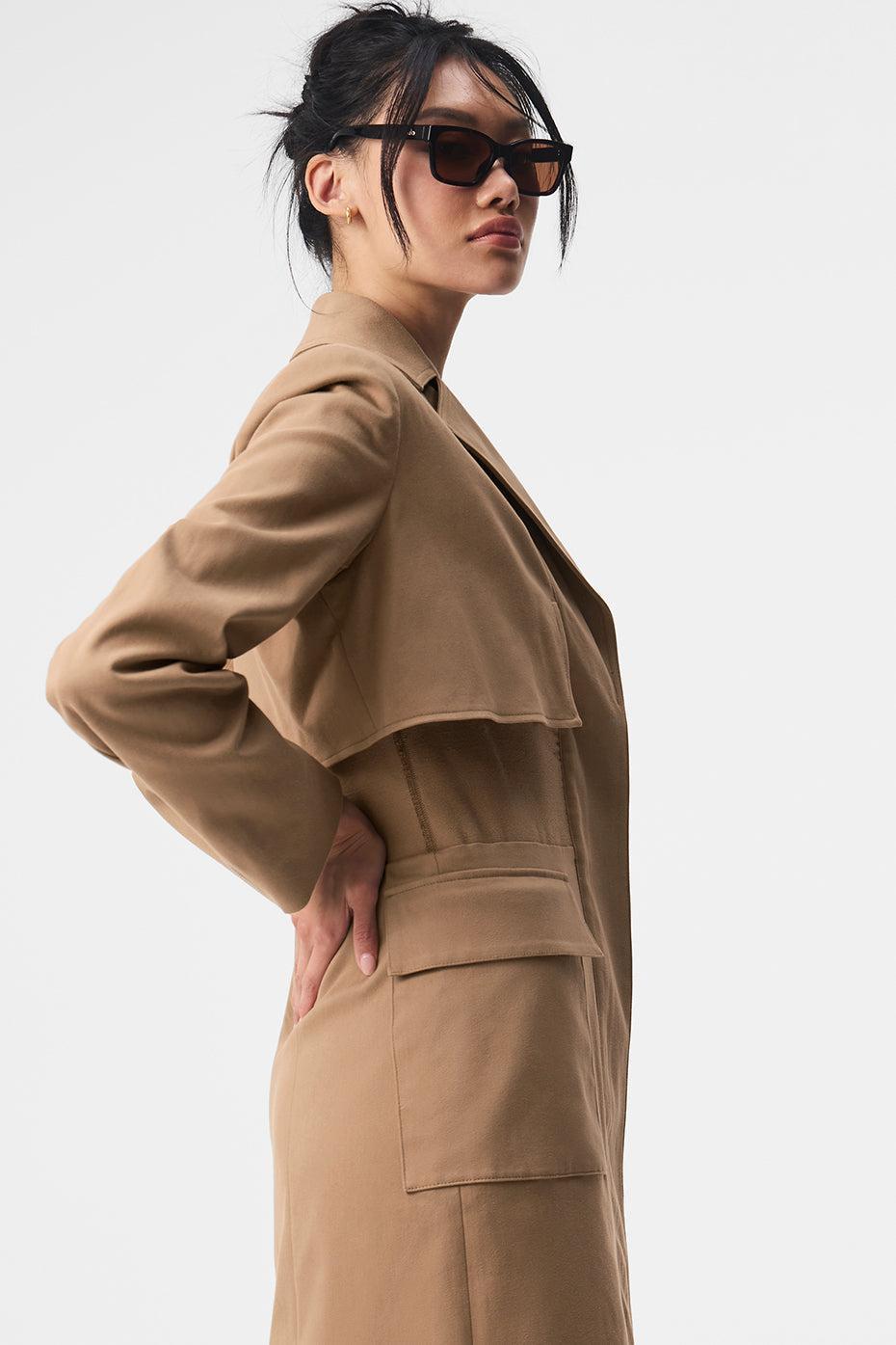 Formation Trench Coat - Toasted Almond Female Product Image