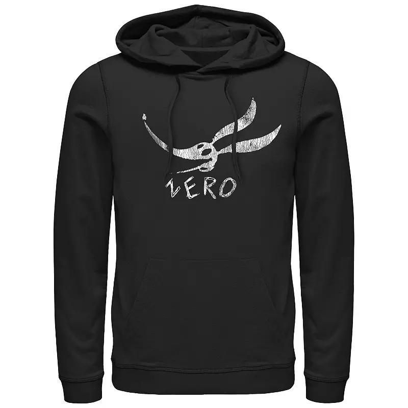 Disneys The Nightmare Before Christmas Zero Face Mens Graphic Hoodie Product Image