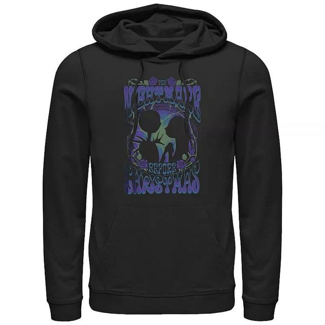 Disneys The Nightmare Before Christmas Roses Poster Mens Graphic Hoodie Product Image