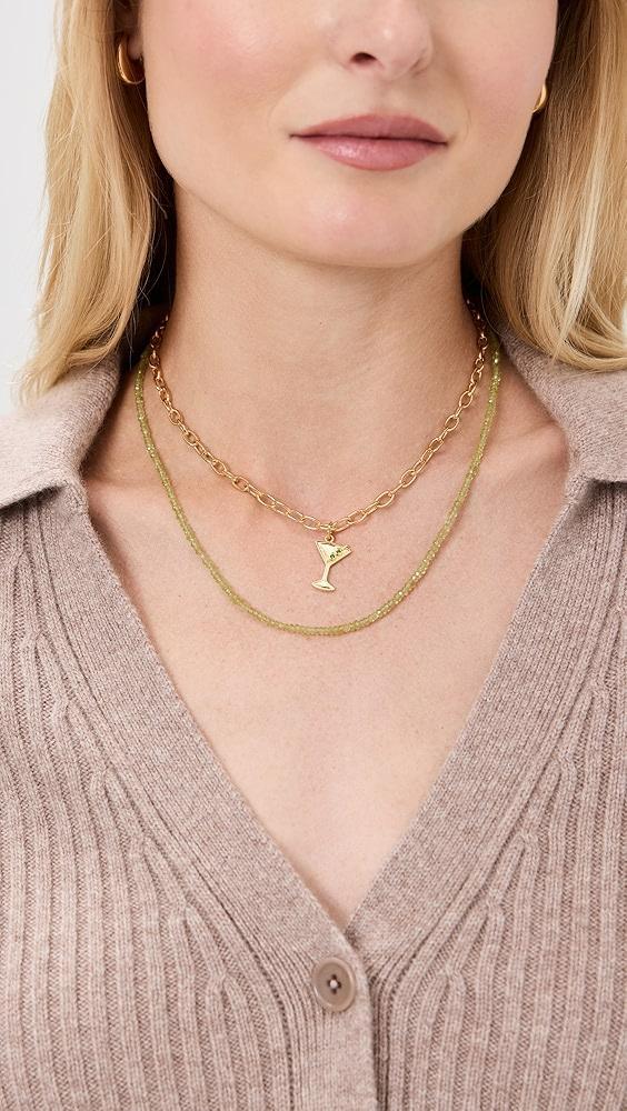 HART Peridot Gemstone Necklace | Shopbop Product Image