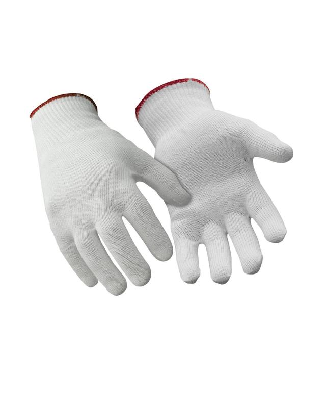 RefrigiWear Mens Moisture Wicking Thermax Gloves Liners White (Pack of 12 Pairs) Product Image