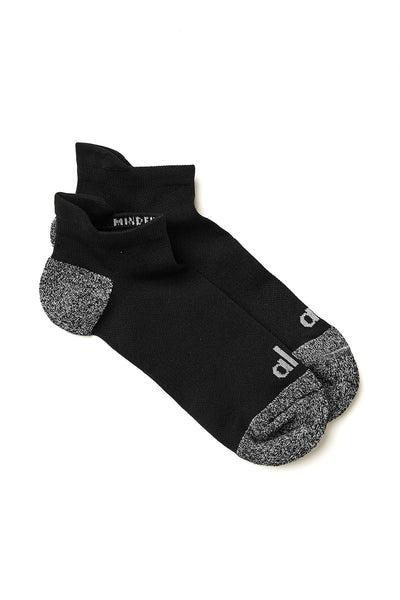 Men's Performance Tab Sock - Black/Dove Grey Product Image