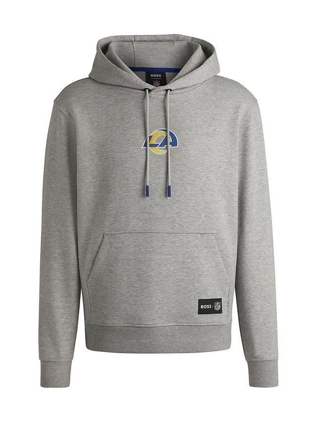 Mens BOSS x NFL Interlock Hoodie with Special Branding Product Image