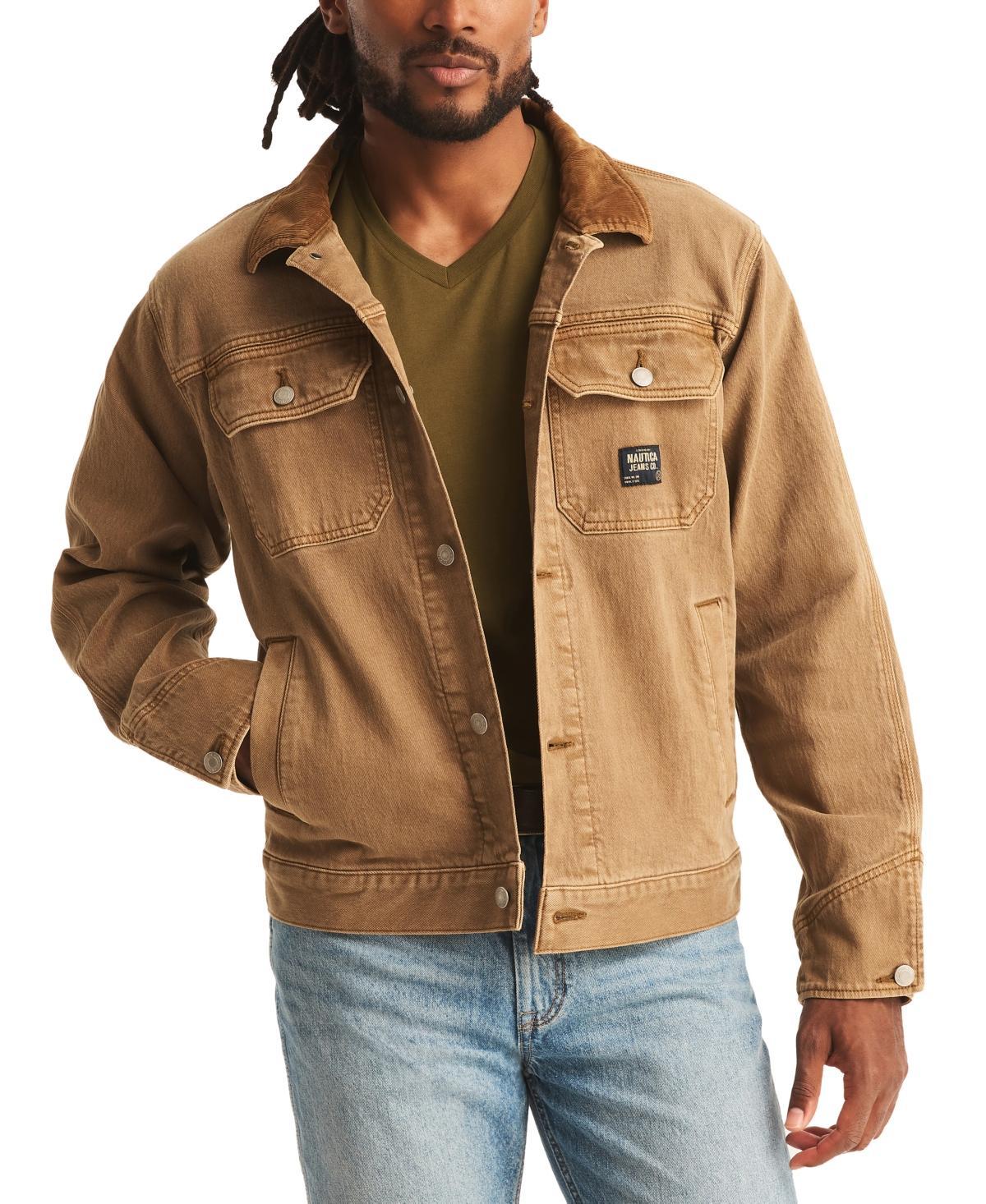 Nautica Mens Classic-Fit Denim Work Jacket Product Image