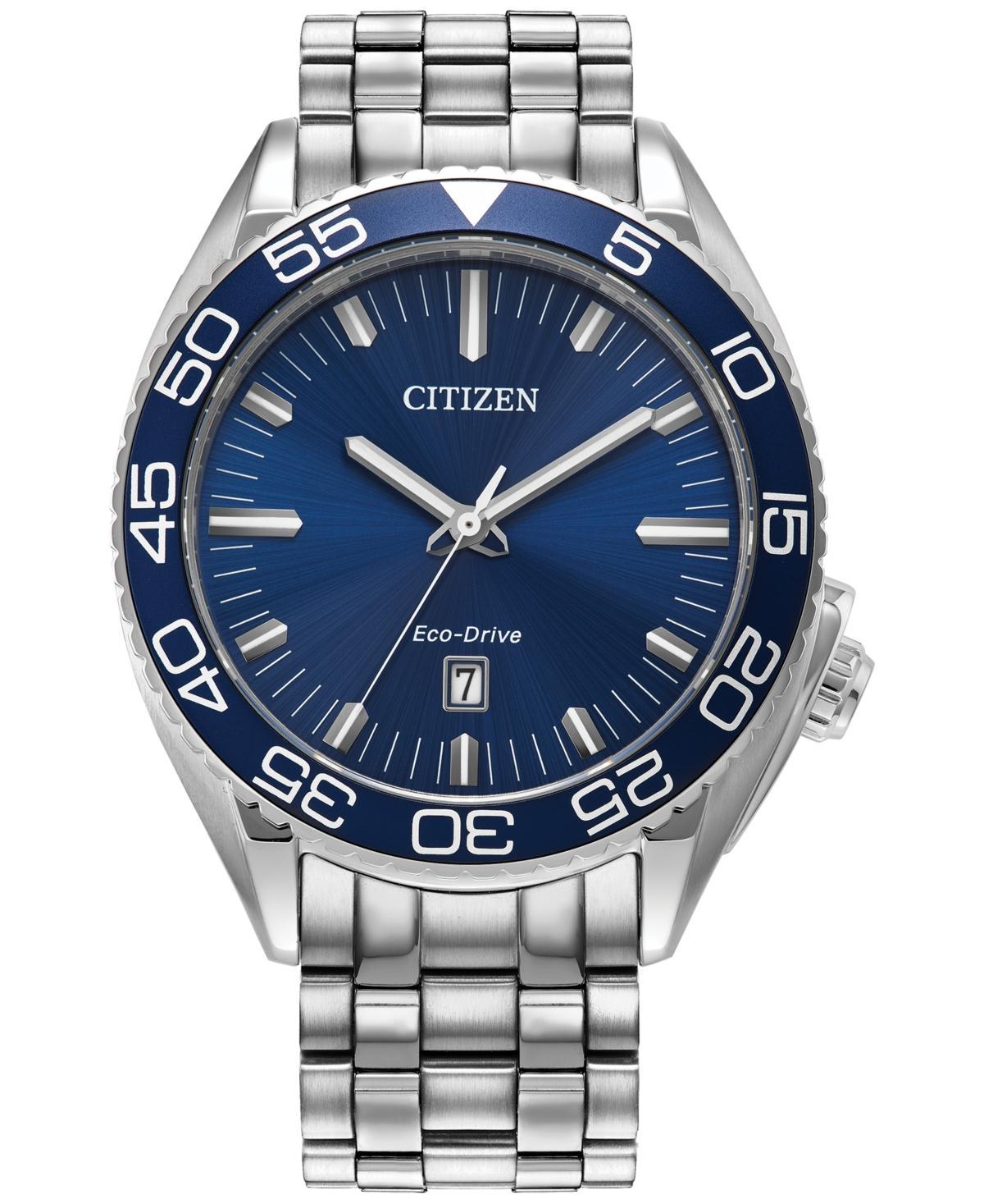 Citizen Mens Carson Analog Stainless Steel Bracelet Watch Product Image