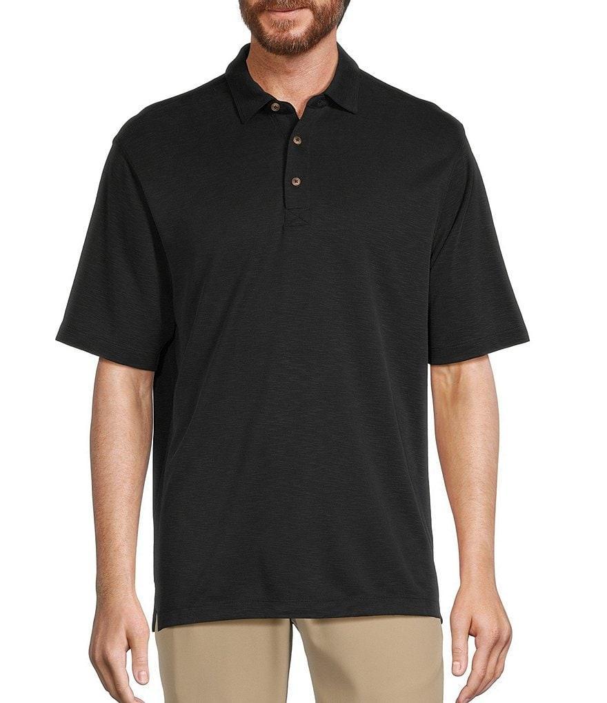 Roundtree & Yorke Short Sleeve Solid Polo Shirt Product Image