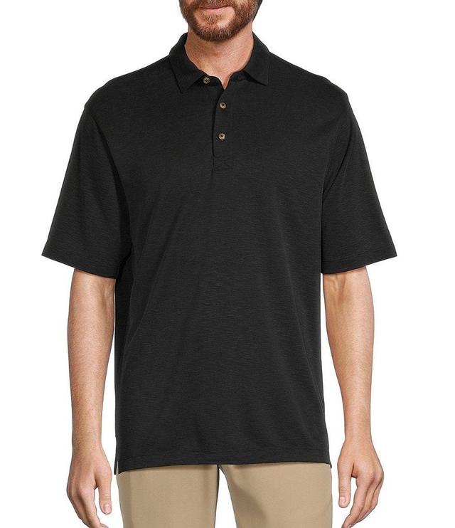 Roundtree & Yorke Short Sleeve Solid Polo Shirt Product Image