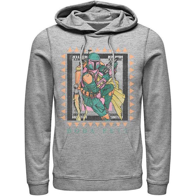 Mens Star Wars Boba Fett Stamp Hoodie Product Image