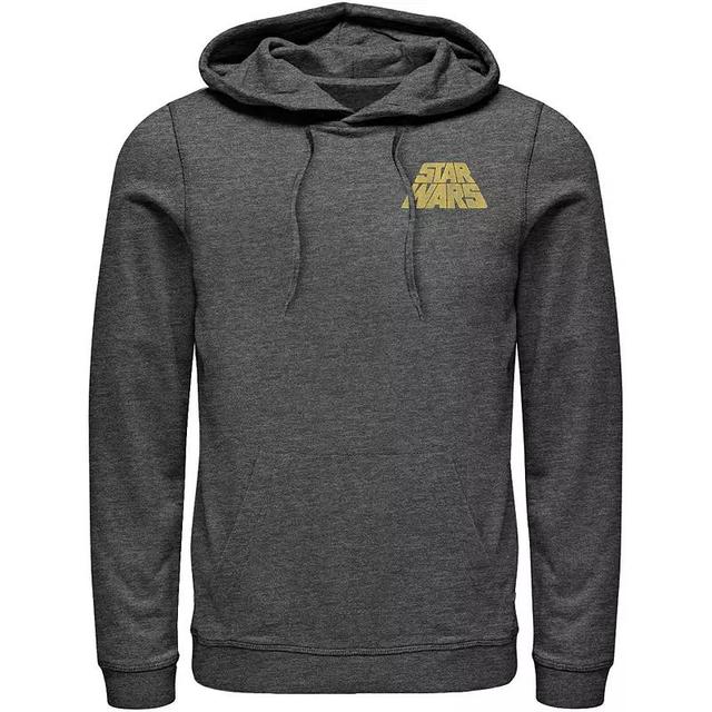 Mens Star Wars Distressed Slant Logo Z2 Hoodie Product Image