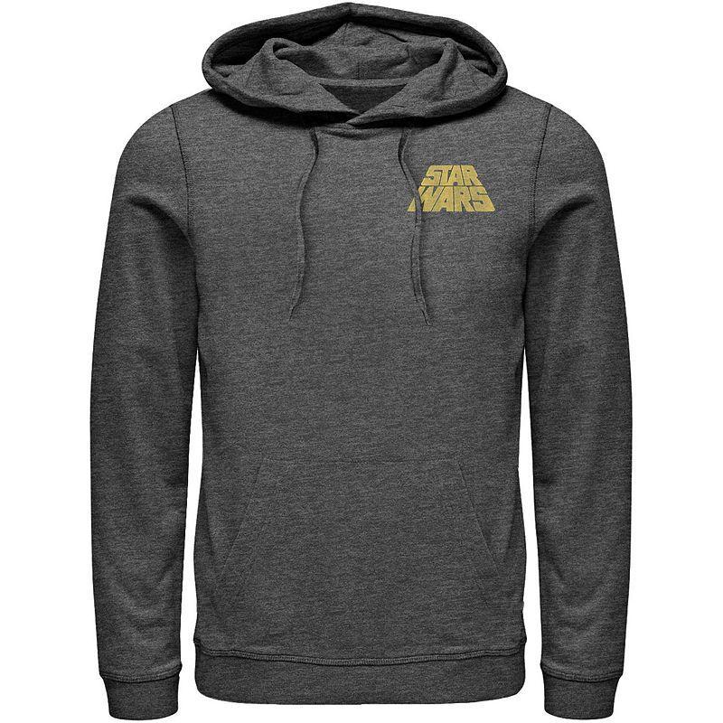 Mens Star Wars Distressed Slant Logo Z2 Hoodie Product Image