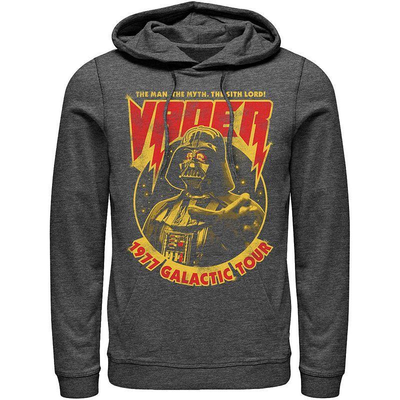 Mens Star Wars Vader 1977 Galactic Tour Metal Poster Hoodie Blue Product Image