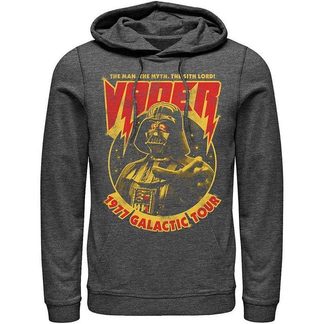 Mens Star Wars Vader 1977 Galactic Tour Metal Poster Hoodie Product Image