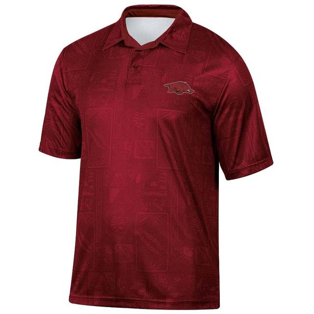 NCAA San Diego State Aztecs Mens Tropical Polo T-Shirt Product Image