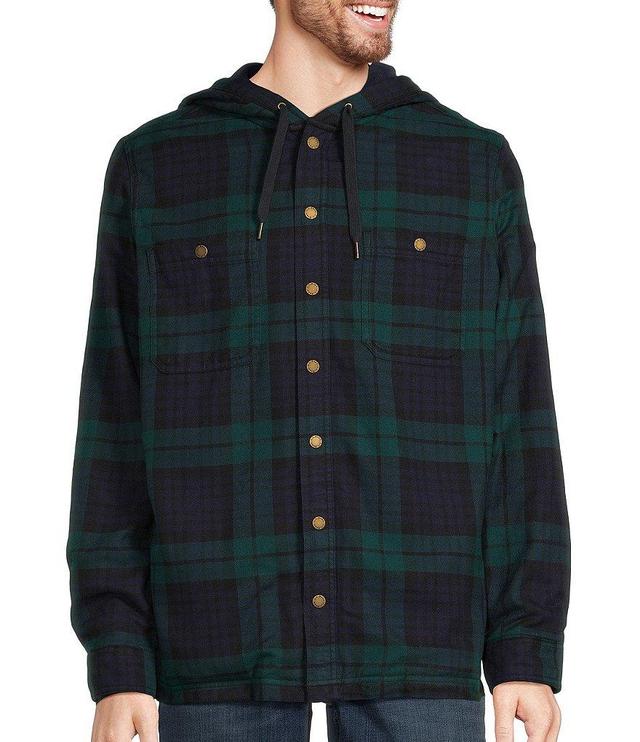 L.L.Bean Fleece-Lined Flannel Snap Product Image