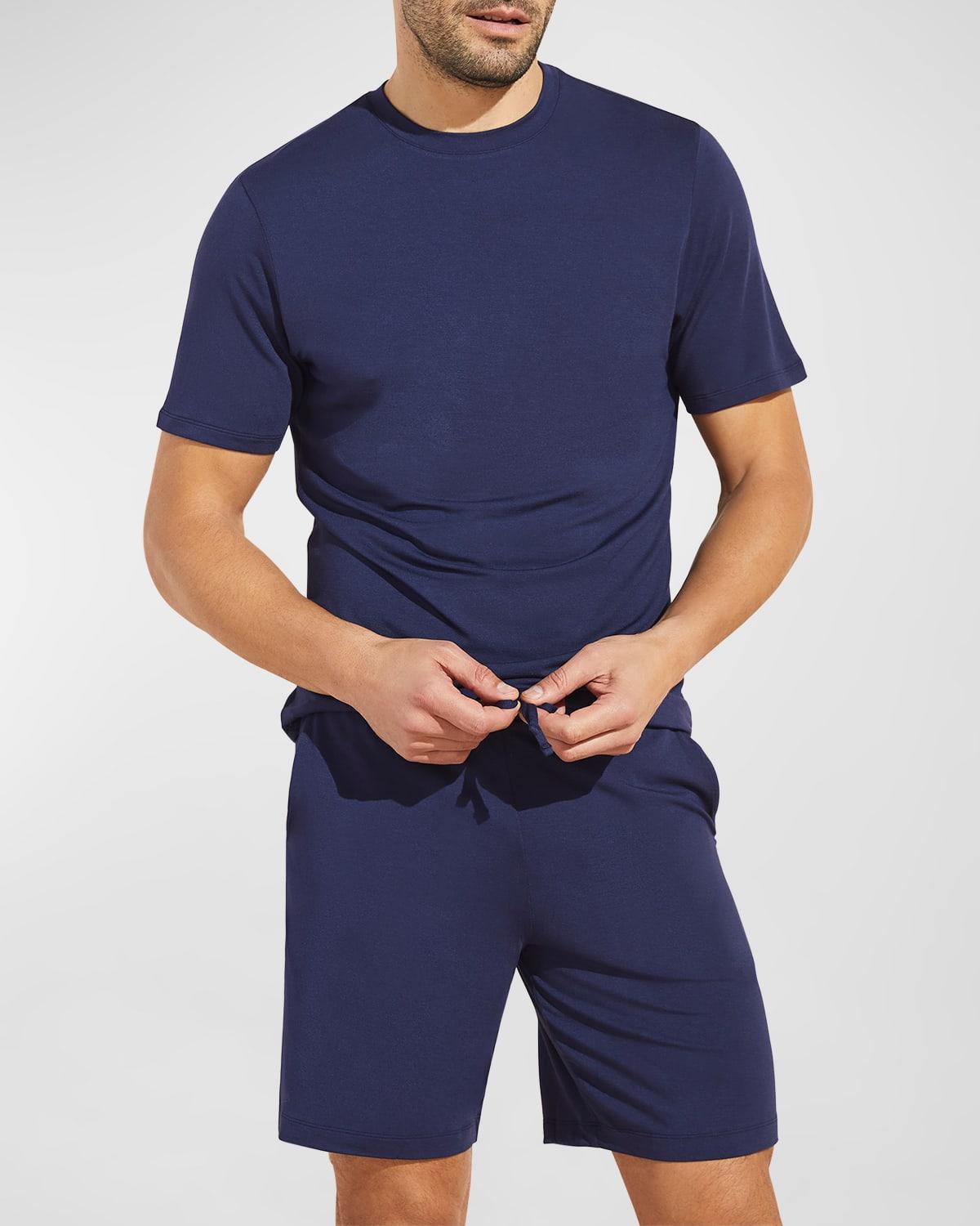 Eberjey Henry Shorts PJ Set Men's Pajama Sets Product Image