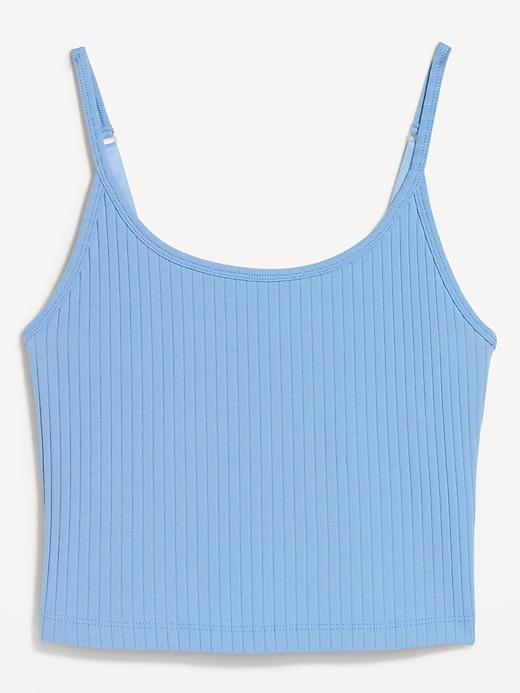 Fitted Ultra-Crop Ribbed Cami Product Image