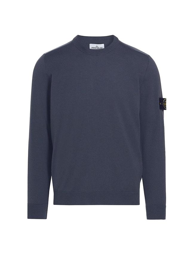 Mens Wool Crewneck Sweater Product Image