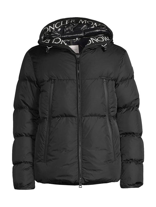 Mens Montcla Hooded Down Jacket Product Image