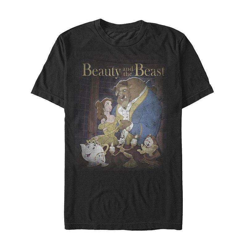 Juniors Disneys Beauty And The Beast Vintage Poster Tank Top, Girls Product Image