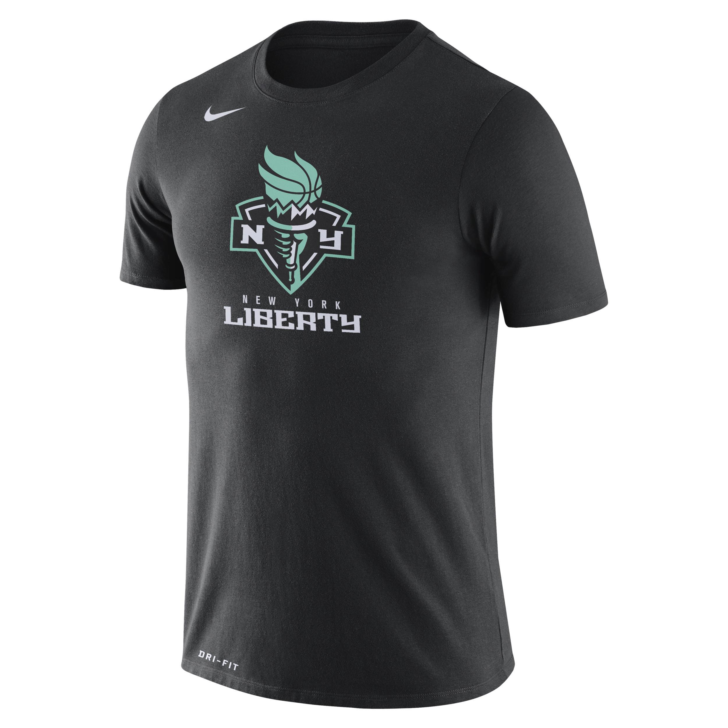 New York Liberty Logo Nike Men's Dri-FIT WNBA T-Shirt Product Image