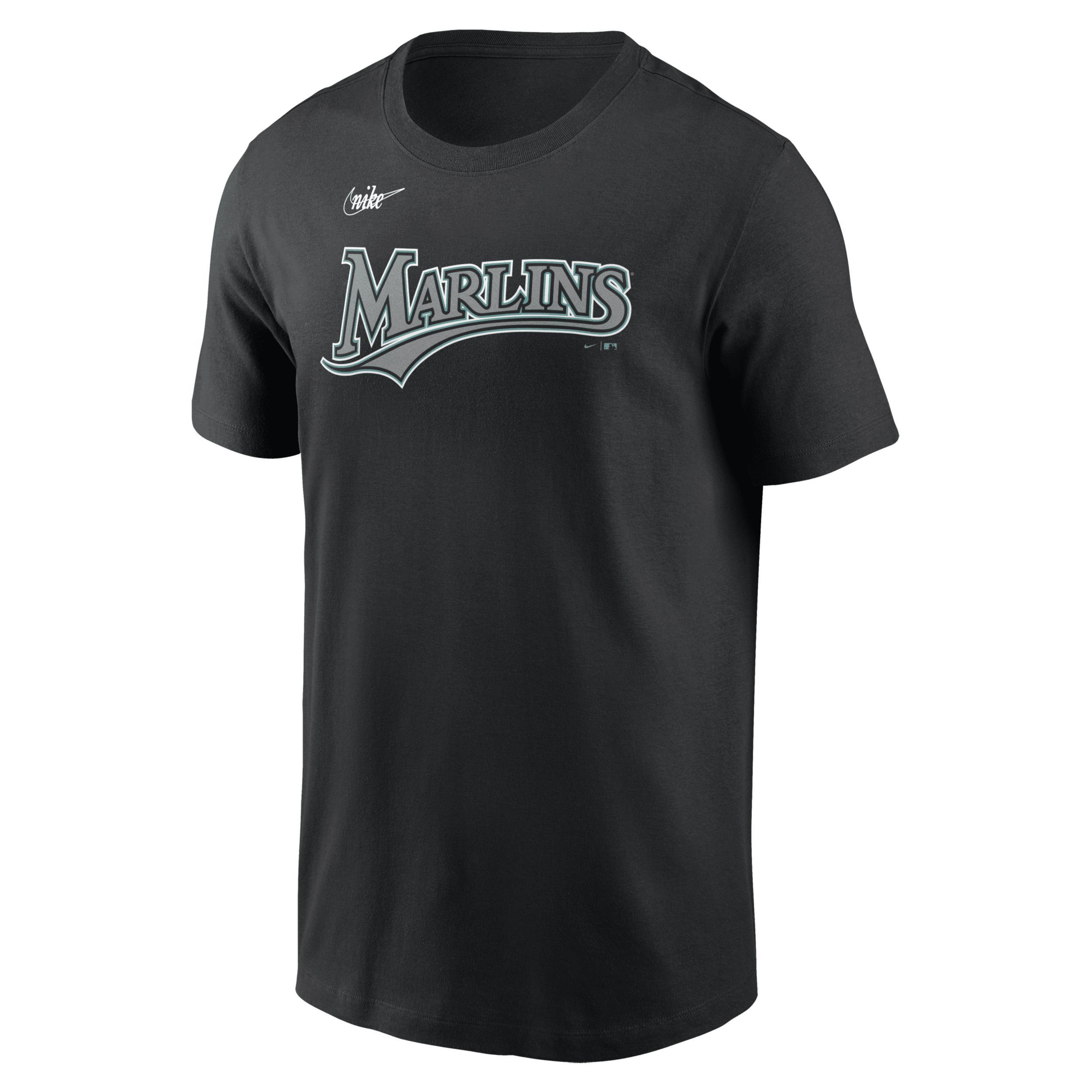 Florida Marlins Cooperstown Wordmark Nike Men's MLB T-Shirt Product Image