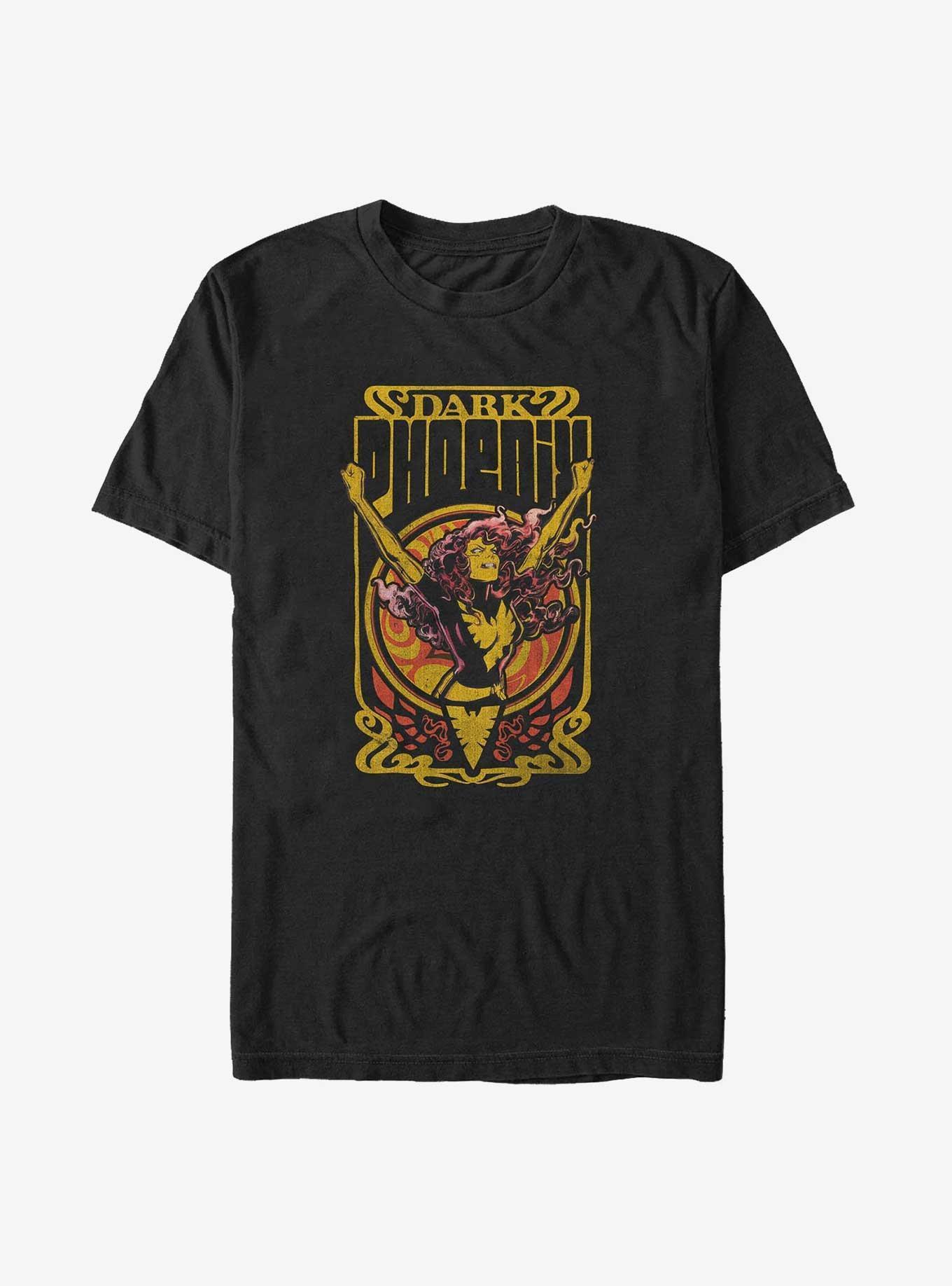 Marvel X-Men Dark Phoenix Fire Big & Tall T-Shirt Product Image