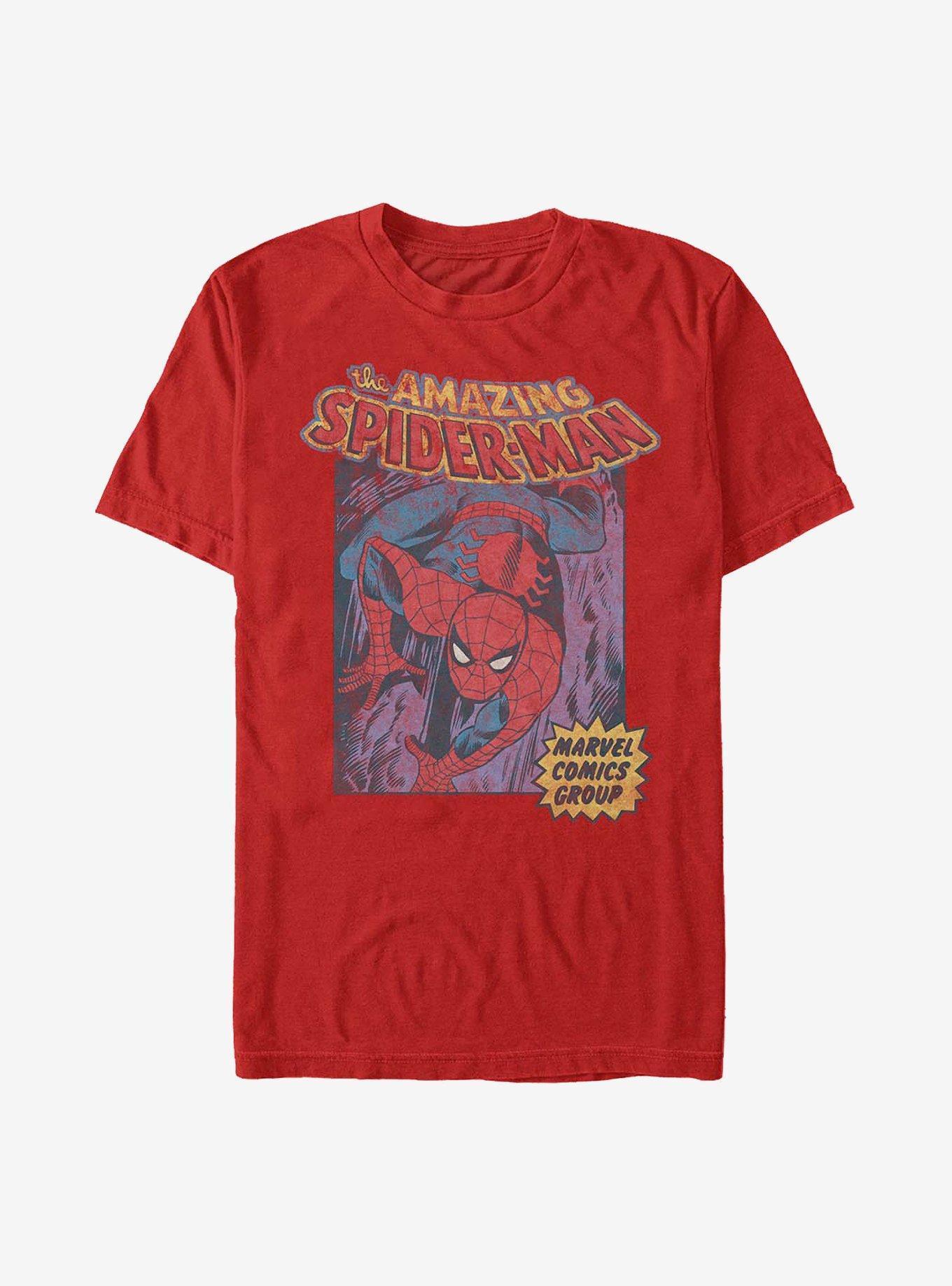 Marvel Spider-Man Spidey Cover T-Shirt Product Image