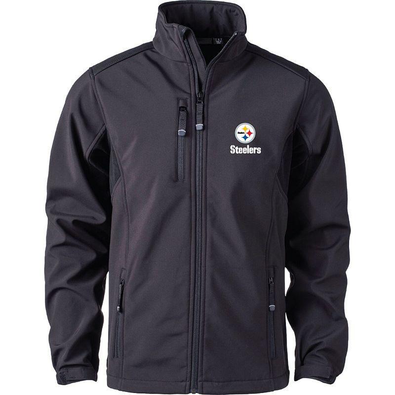 Mens Dunbrooke Black Baltimore Ravens Sonoma Softshell Full-Zip Jacket Product Image