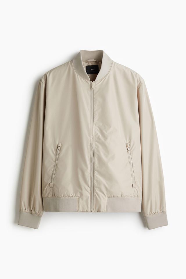 Regular-Fit Lightweight Bomber Jacket Product Image