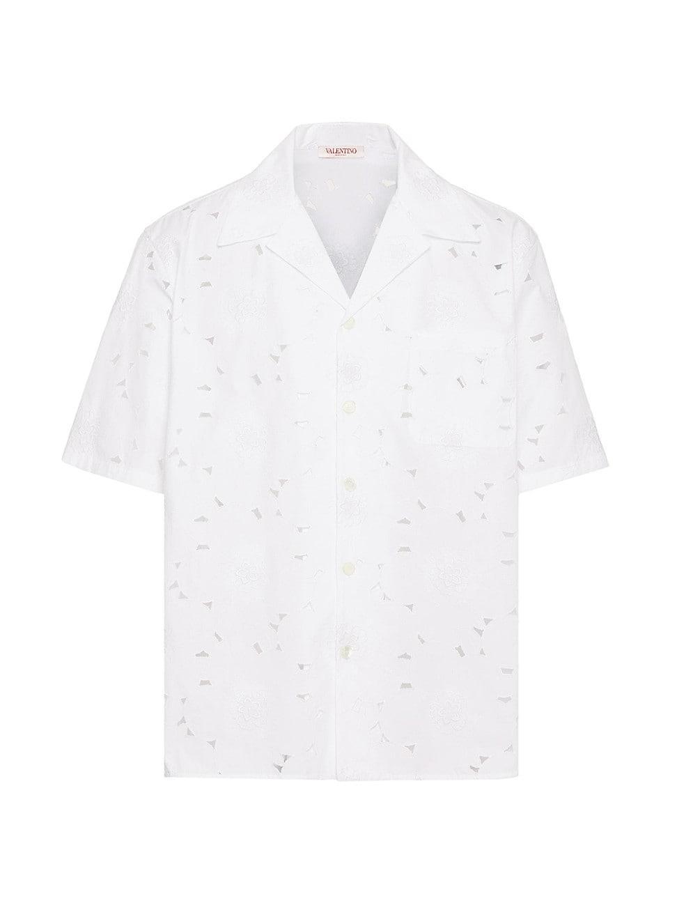 Mens San Gallo Cotton Bowling Shirt Product Image