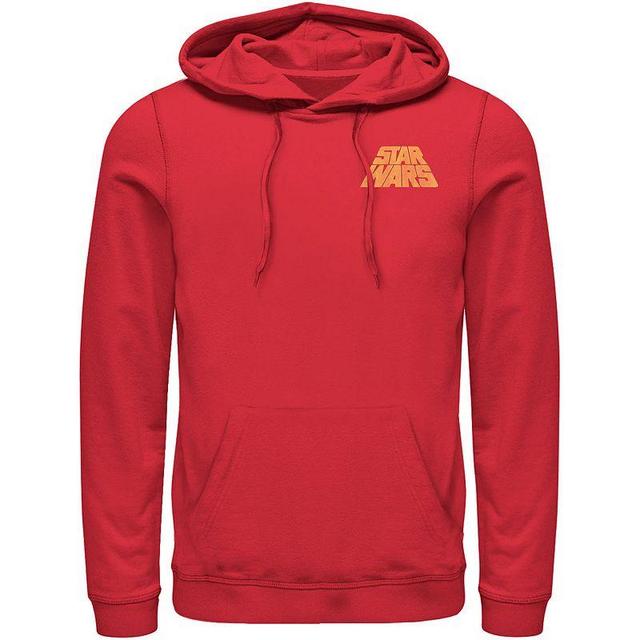 Mens Star Wars Distressed Slant Logo Z2 Hoodie Product Image