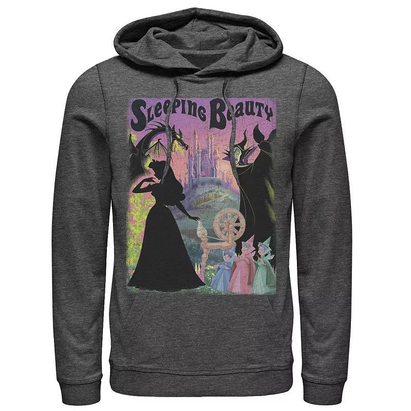 Mens Disney Sleeping Beauty Aurora Maleficent Poster Hoodie Product Image