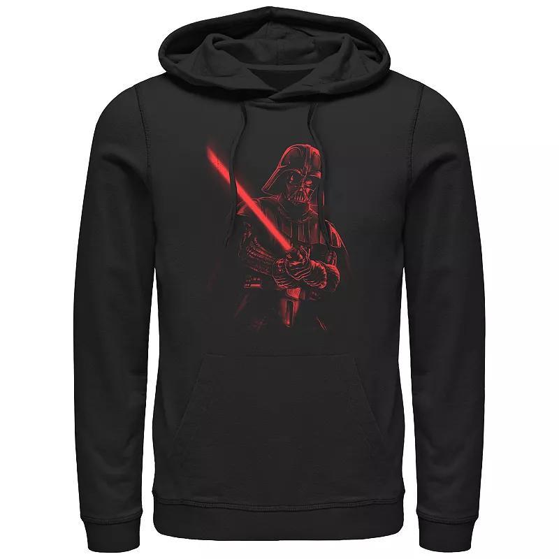 Mens Star Wars Darth Vader Light Saber Graphic Hoodie Product Image