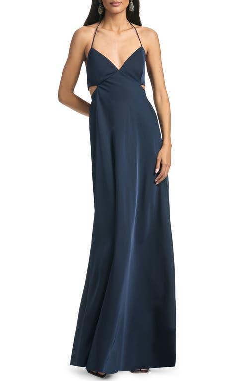 Sachin & Babi Alexandra Gown - Navy - Size 6 Product Image