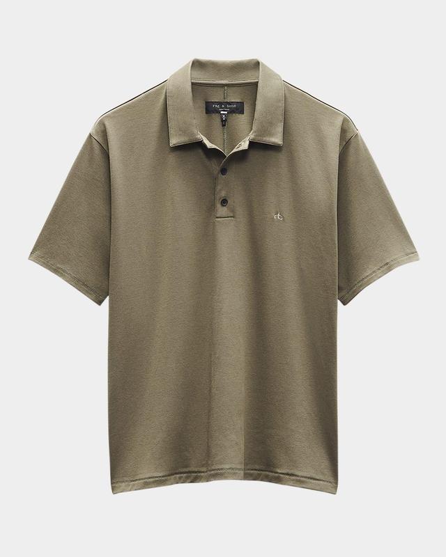 Men's Pima Cotton Polo Shirt Product Image