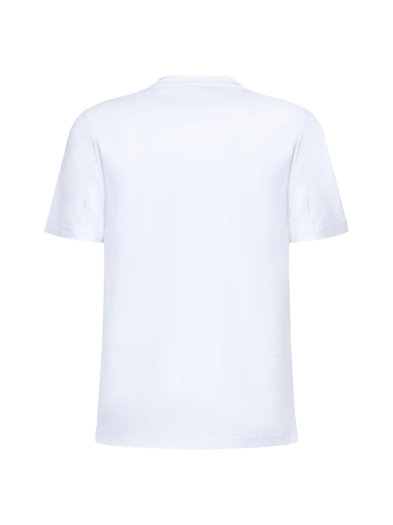 Cotton T-shirt In White Product Image