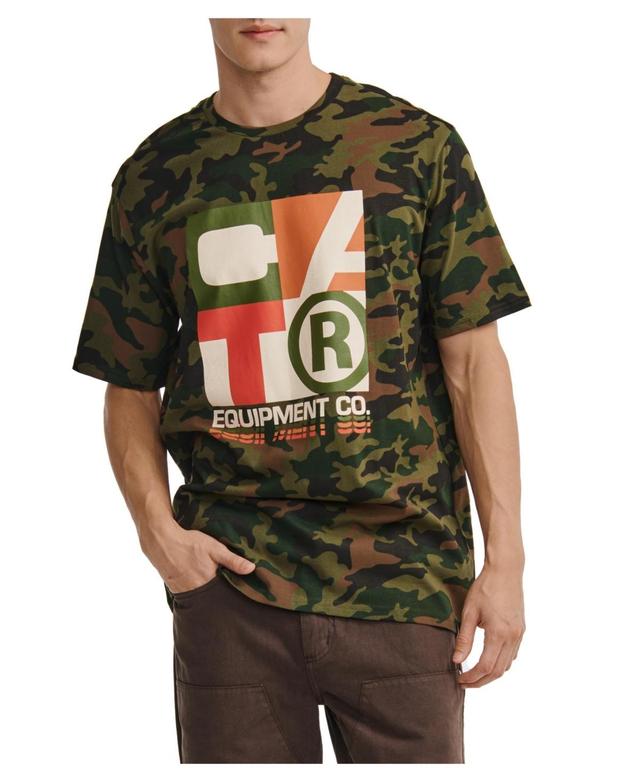 Caterpillar Mens Urban Camo Graphic T-shirt Product Image