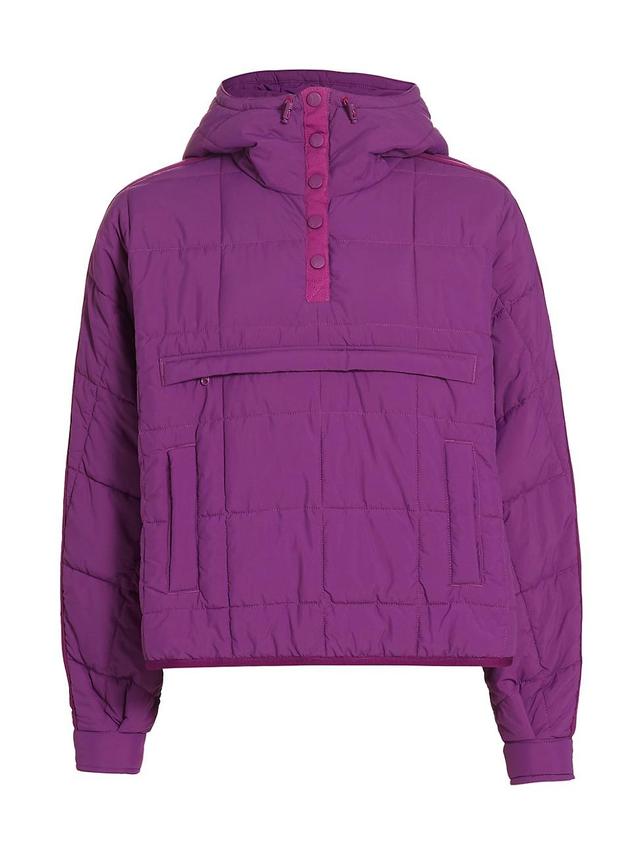 Womens Pippa Quilted Hooded Jacket Product Image