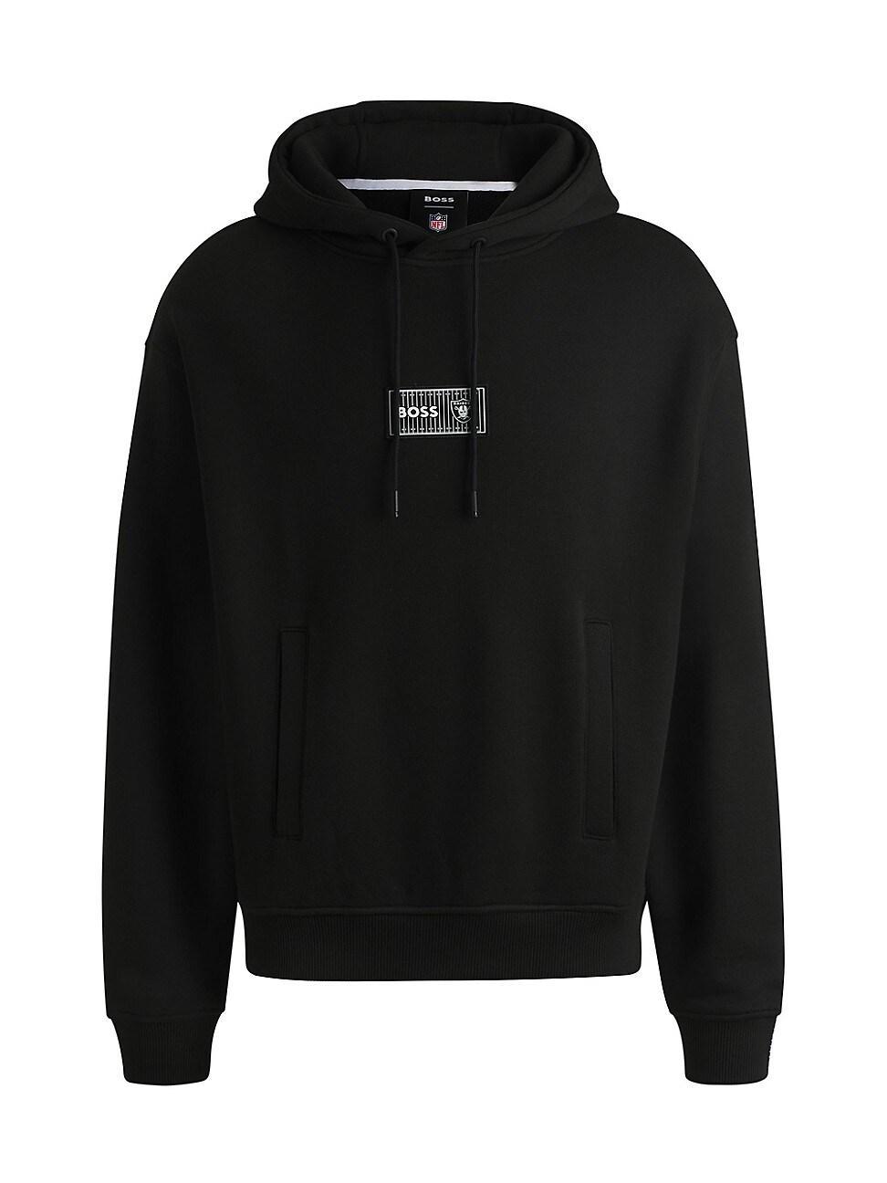 Mens BOSS x NFL Cotton-Terry Hoodie with Special Branding Product Image