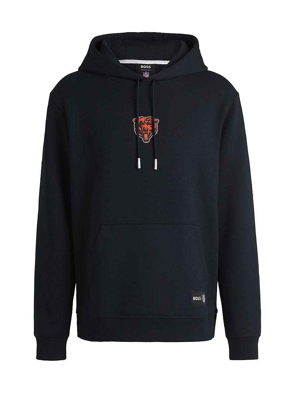 Mens BOSS x NFL Interlock Hoodie with Special Branding Product Image