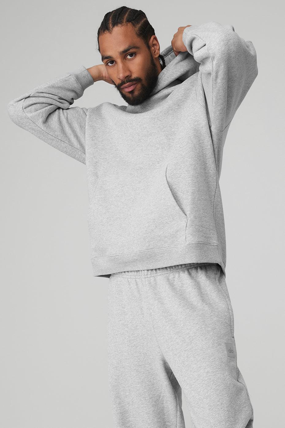 Renown Heavy Weight Hoodie - Athletic Heather Grey Product Image