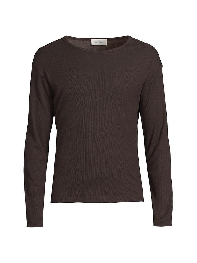 Mens Dias Cortas Wool-Blend Long-Sleeve T-Shirt Product Image