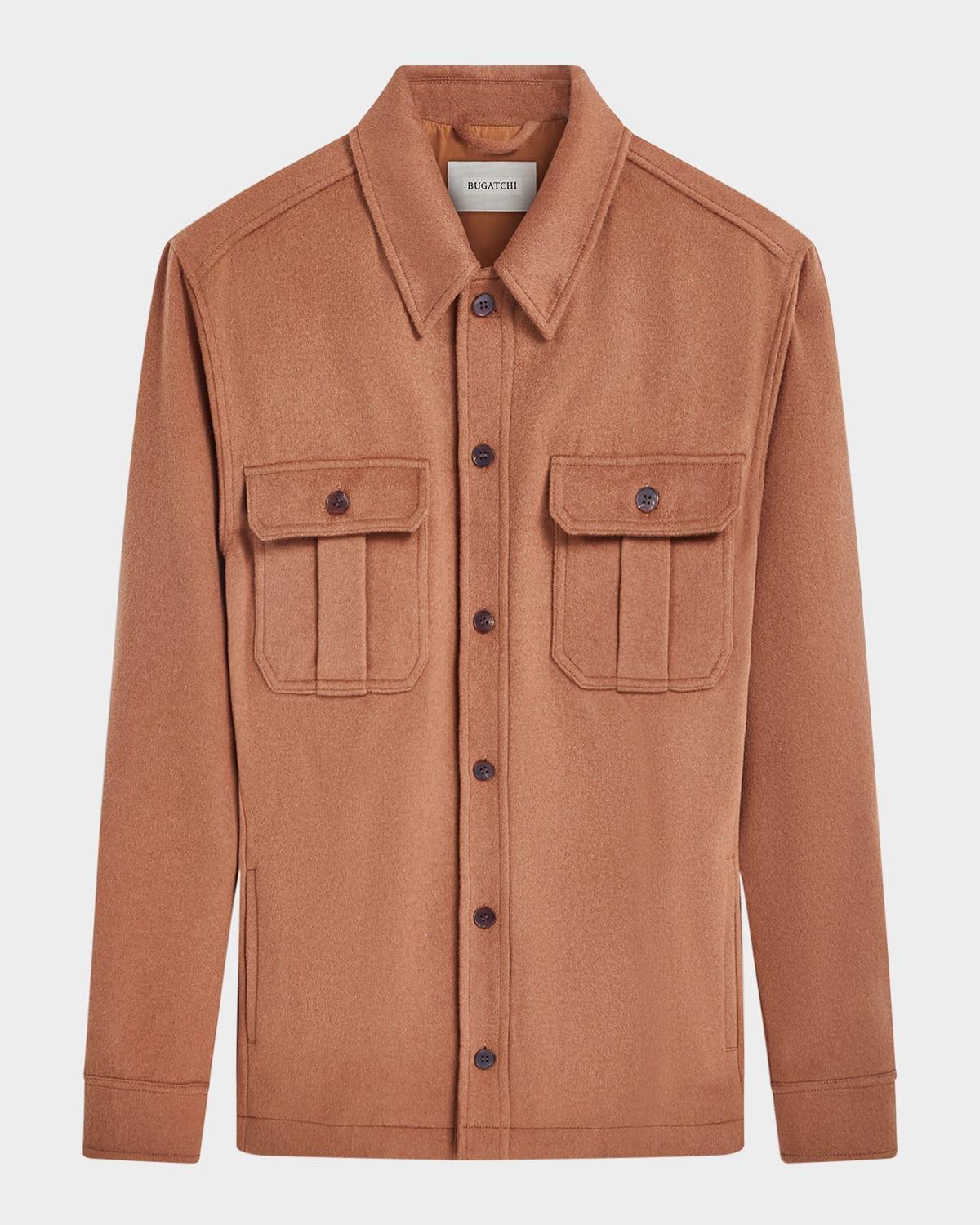 Mens Wool-Blend Overshirt Product Image