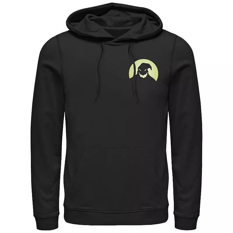 Disneys The Nightmare Before Christmas Oogie Boogies Silhouette Mens Graphic Hoodie Product Image