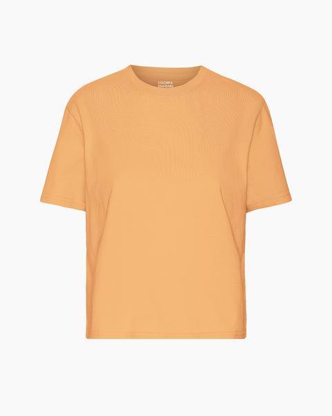 Organic Boxy Crop Tee - Sandstone Orange product image