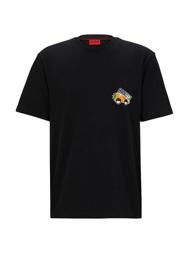 Mens Relaxed-Fit T-Shirt in with Seasonal Artwork Product Image